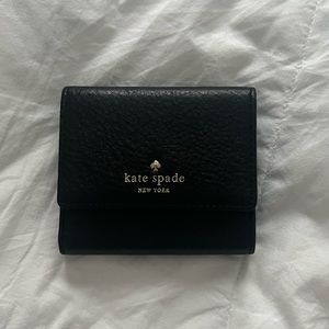 Kate Spade Black Leather Wallet